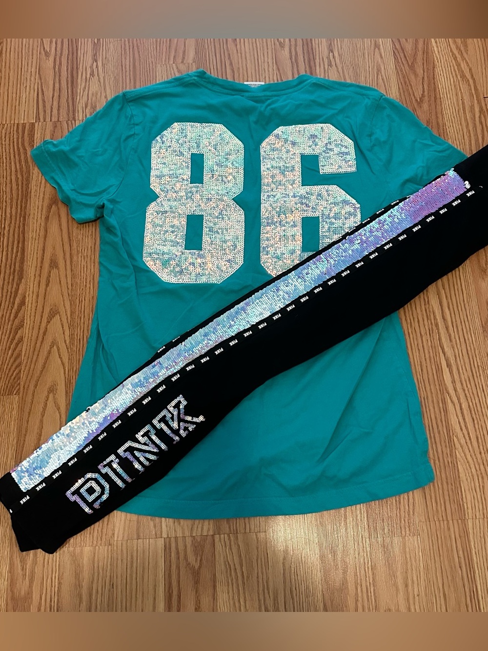 VS Pink Mermaid Bling Outfit M/L